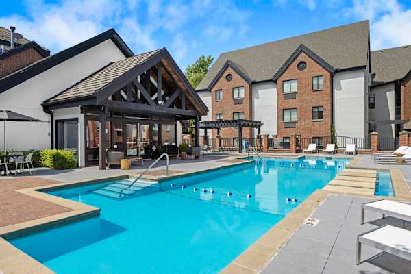 Residential Swimming Pool at Avia Apartments on College Blvd (Overland Park), Overland Park, KS, 66210